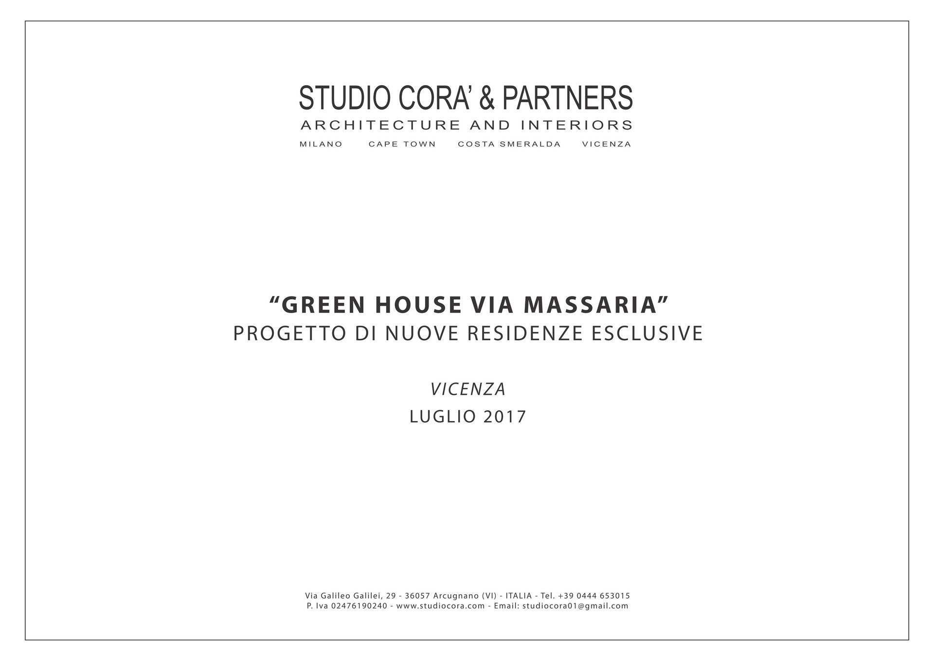 BROCHURE GREEN HOUSE VIA MASSARIA 01